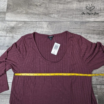 Torrid Long Sleeve Mini Dress Size 2X
