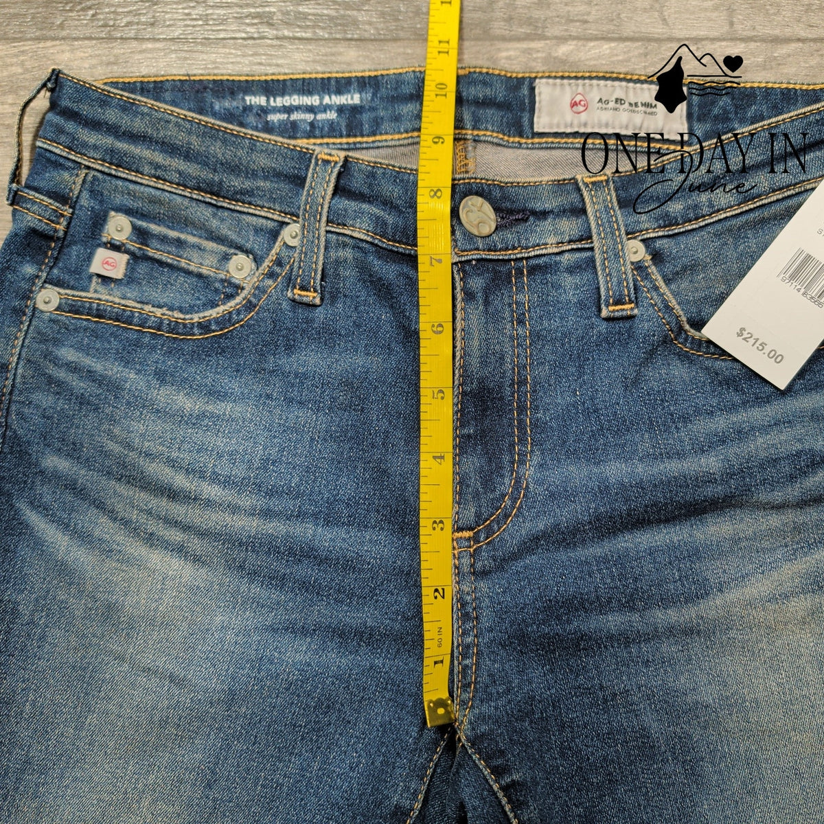 AG Adriano Goldschmied The Legging Ankle Super Skinny Jeans NWT Size 4 (27)