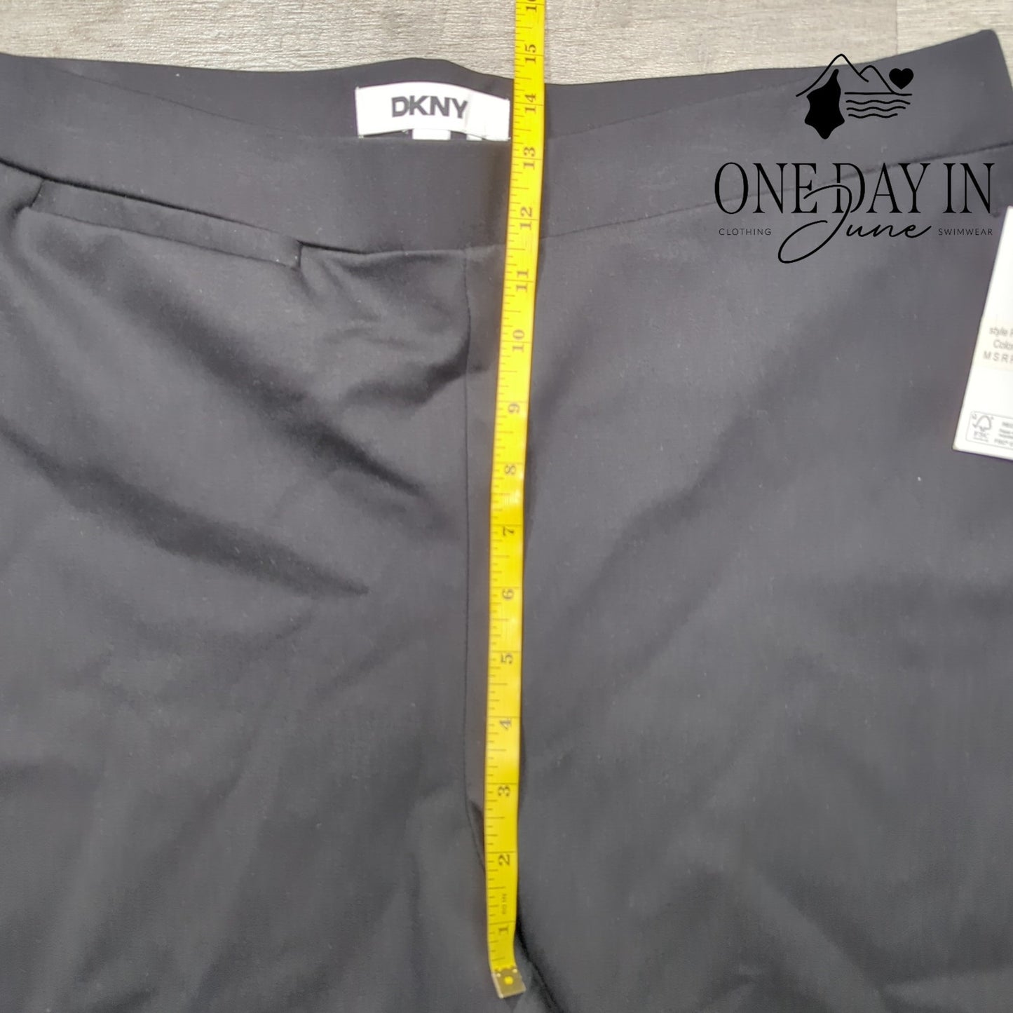 DKNY Pull On Boot Cut Pants Size M