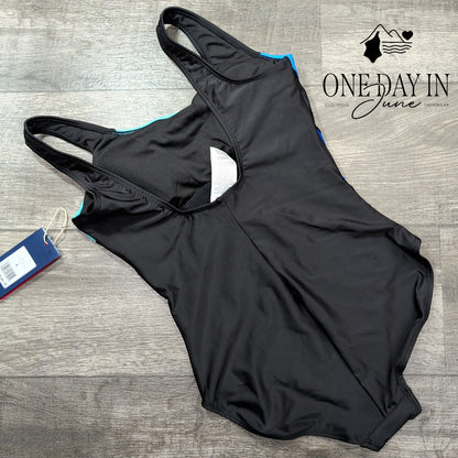 Reebok Cypress One Piece Swimsuit Size 6
