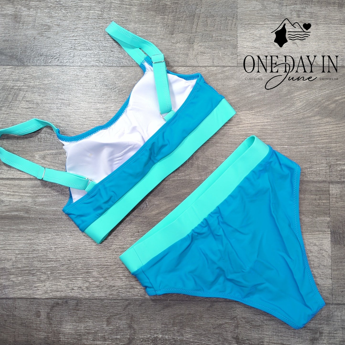 Charmo Crop Bikini Swimsuit Size S