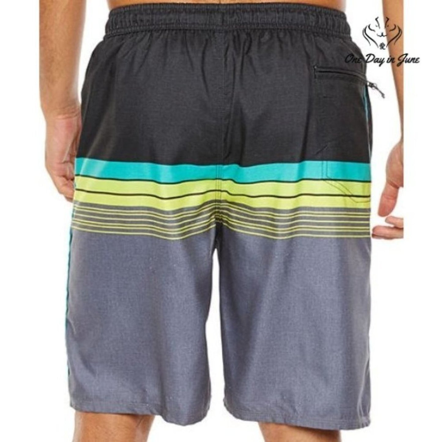 Burnside 360 9 1/2" Inseam Stretch Board Shorts Size S