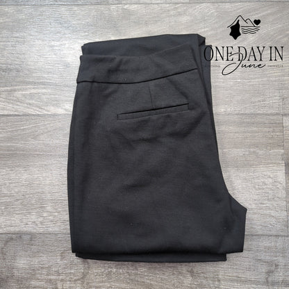 New York & Company 7th Avenue Boot Cut Pull On Stretch Pants Size S