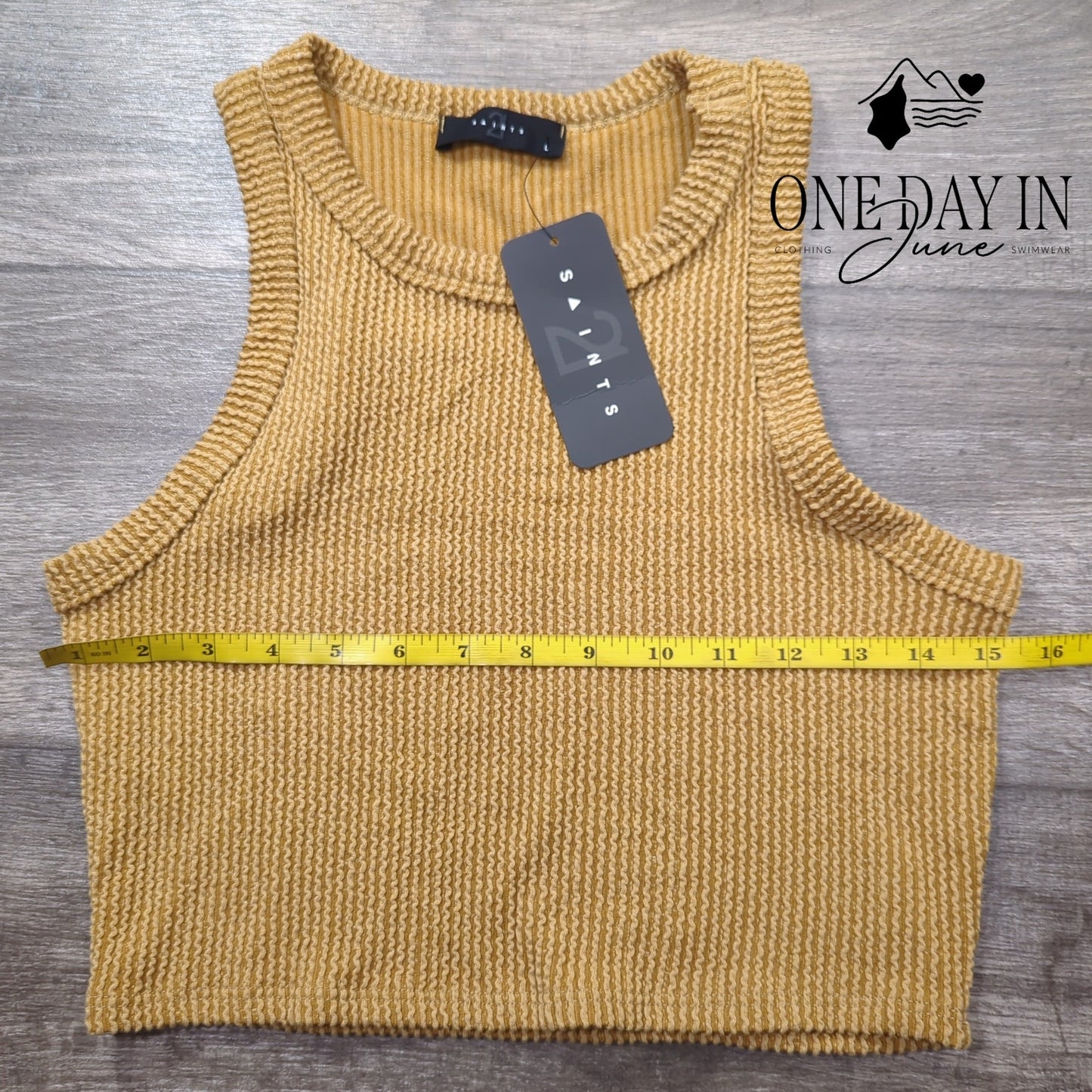 21 Saints Sleeveless Crop Top Size L