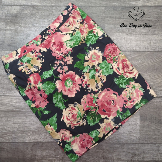 Talbots Petite Floral Skirt Size 10P