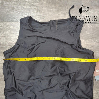 Smismivo High Neck One Piece Swimsuit Size XL