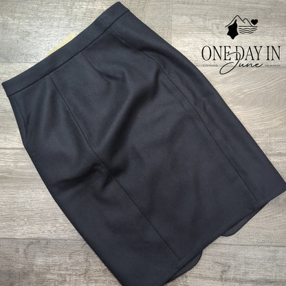 J.Crew Petite Wool Pencil Skirt Size 2P
