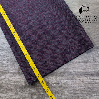 Loft Marisa Trouser Pants Burgundy Textured Straight Leg Career NWT Size 6