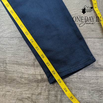 AG Adriano Goldschmied The Legging Ankle Super Skinny Jeans Navy NWT $215 Size 4