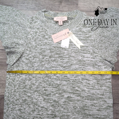Philosophy Cap Sleeve Sweater Size M