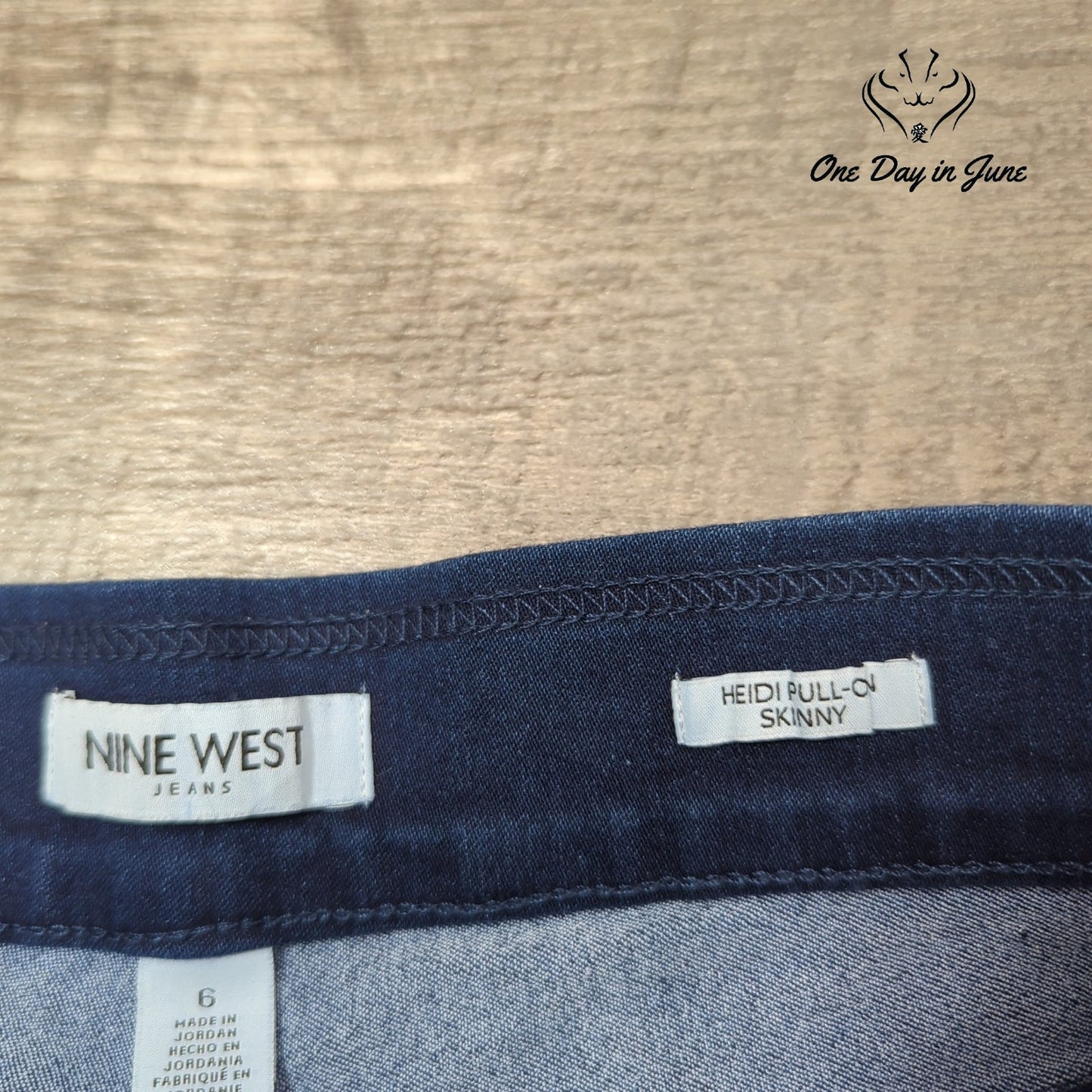 Nine West Pull On Skinny Jeans Size 6