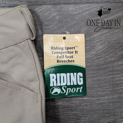 Dover Saddlery Competitor IIFull Seat Breeches Size 28L