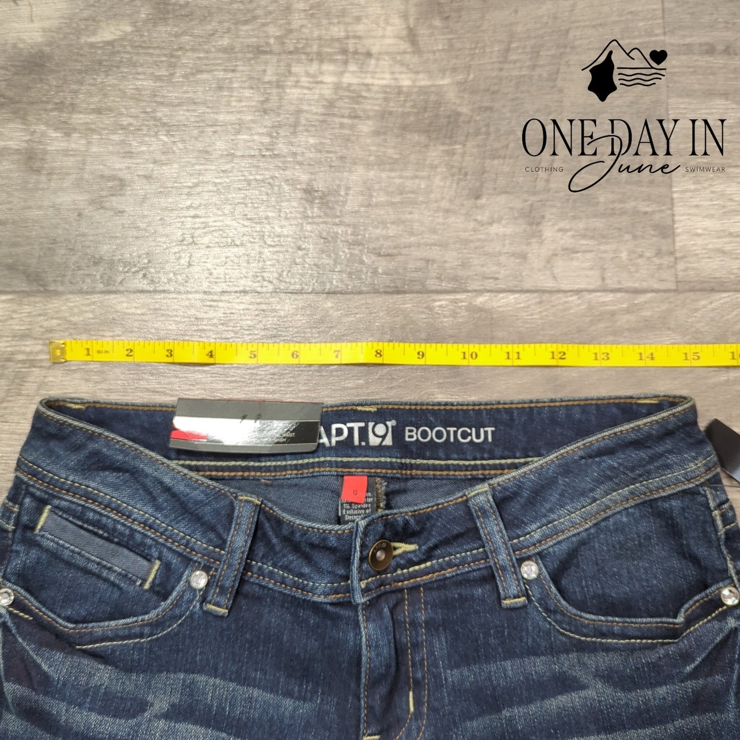 Apt. 9 Modern Fit Bootcut Jeans Size 6