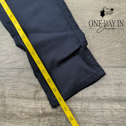 Jo Jo Jeans High Rise Straight Leg Pants Navy Blue Stretch NWT Size 2X