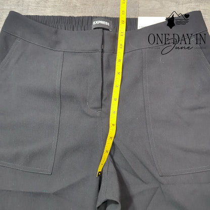 Express Mid Rise Ankle Cargo Pants Size M