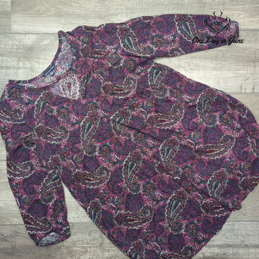 American Eagle Outfitters Long Sleeve Boho Top Size M