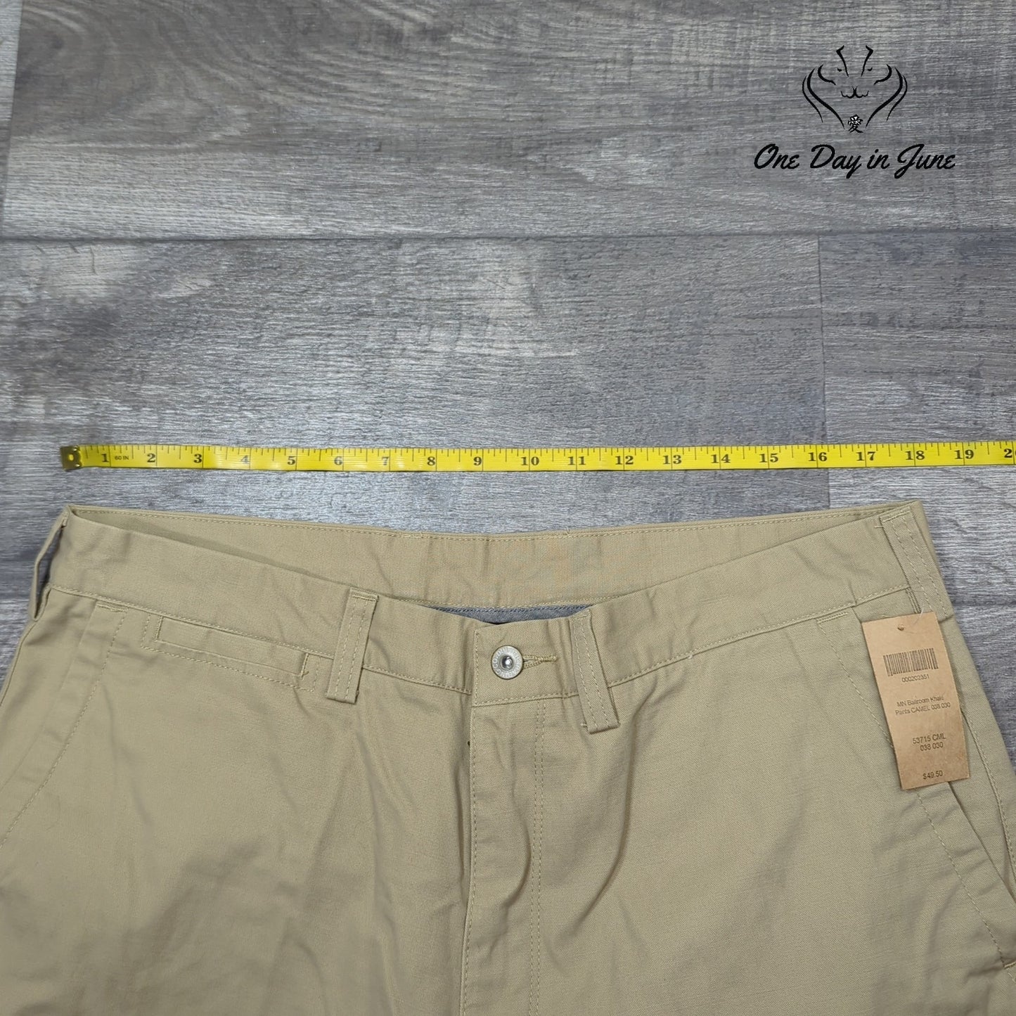 Duluth Trading Cargo Pocket Jeans Size 38X30
