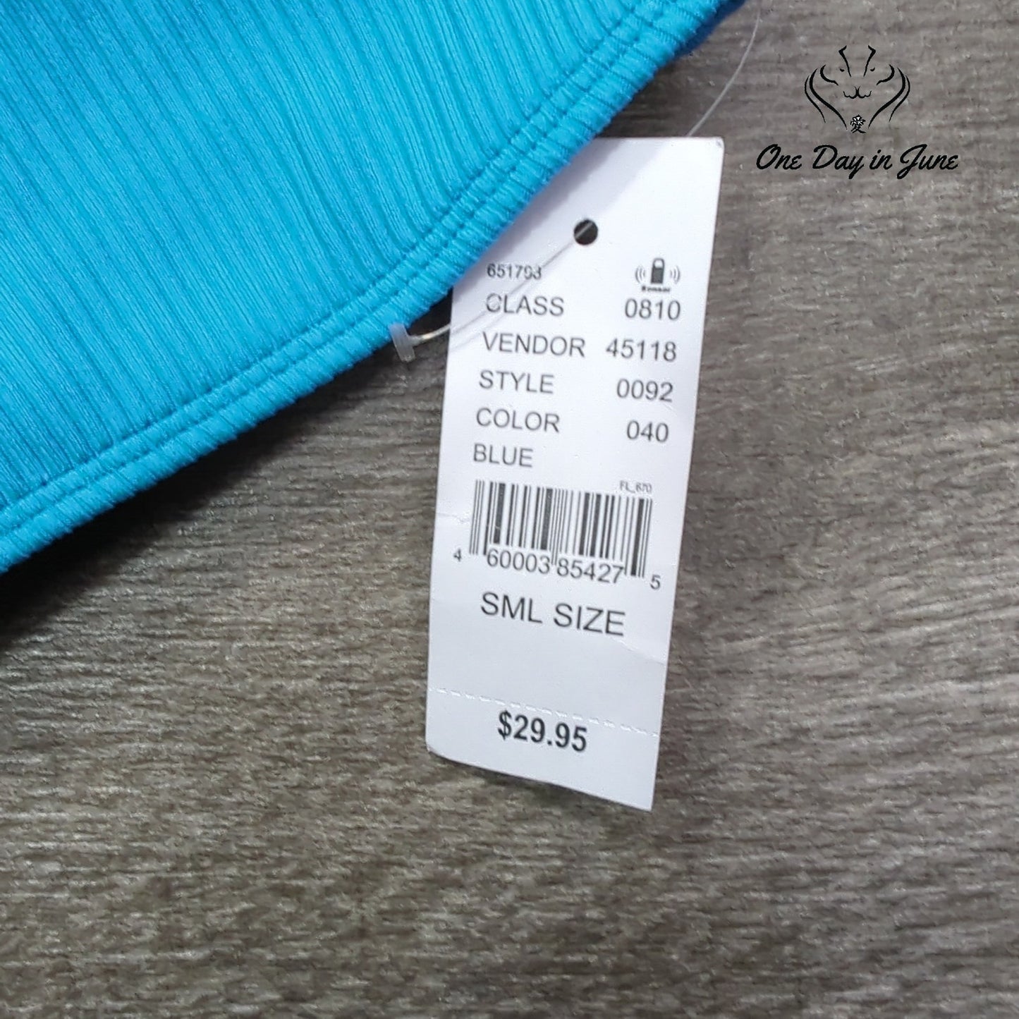 Pacsun Ribbed Crop Bikini Top Size S