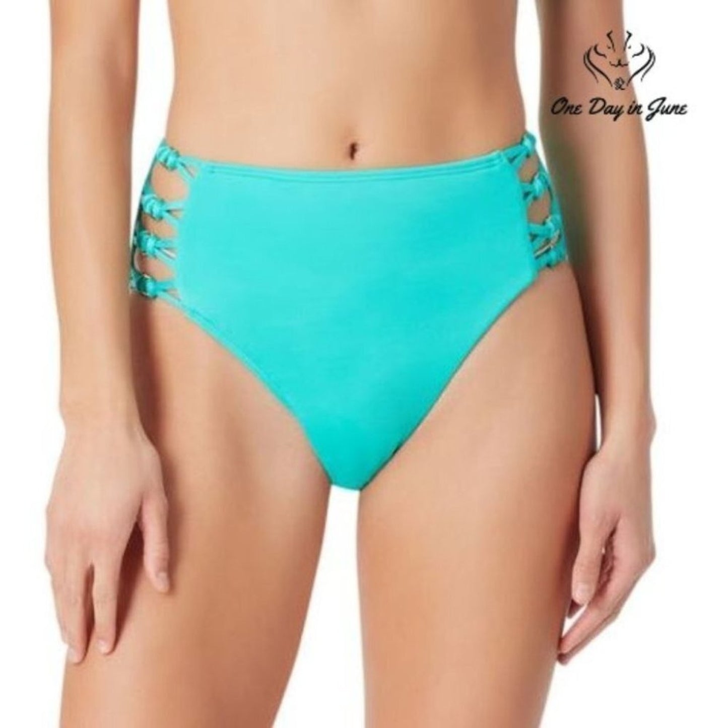 Sugar Beach High Waist Bikini Bottom Size XL