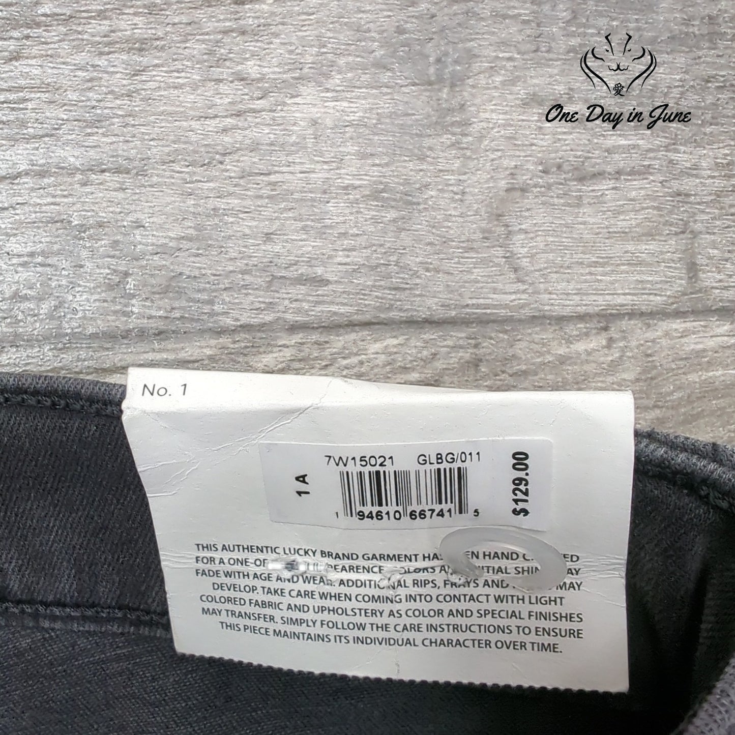 Lucky Brand Juniors Uni Fit Skinny Ankle Jeans Size 1