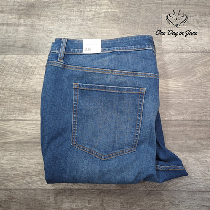 Lane Bryant Plus Size Mid Rise Straight Jeans Size 28