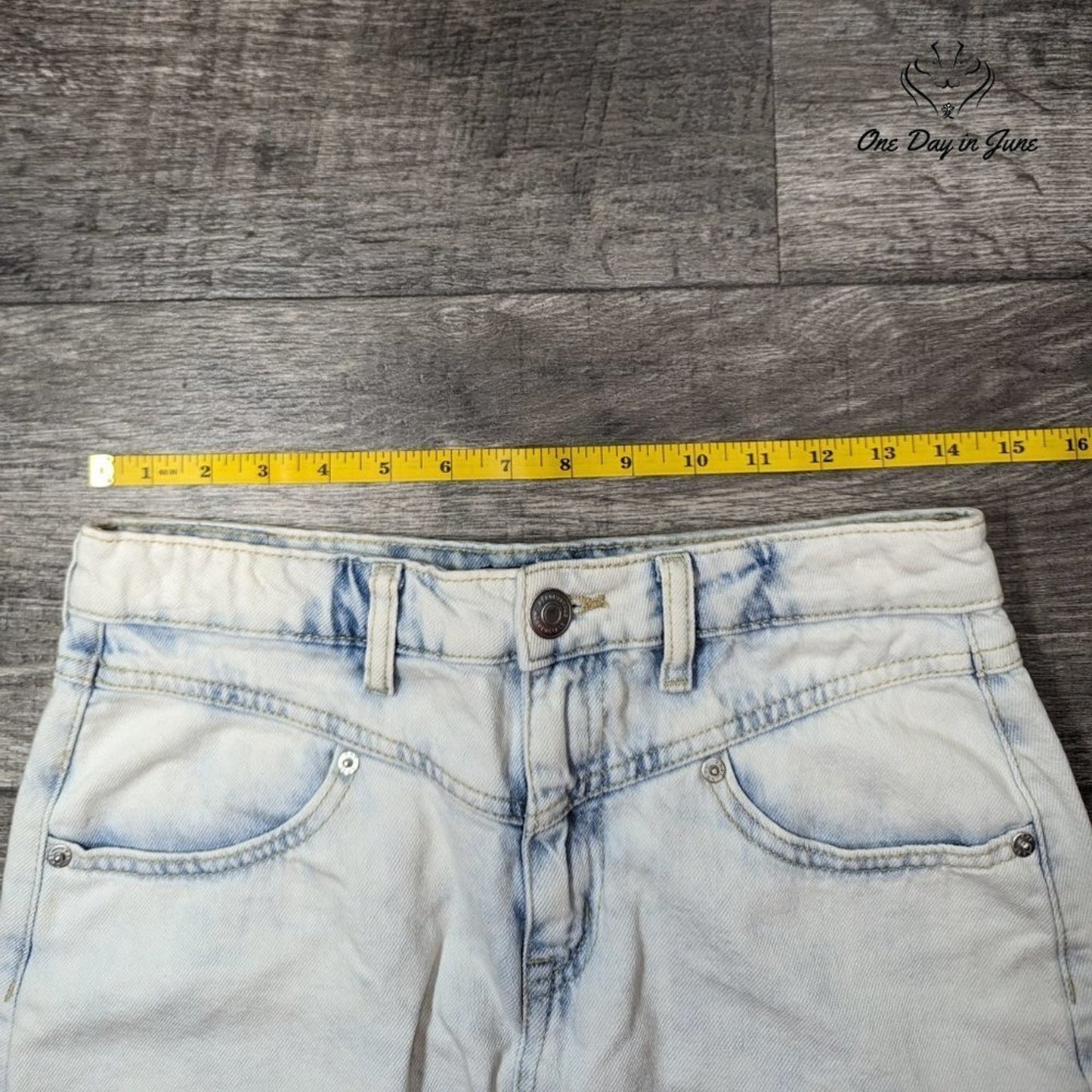 Aero High Rise Denim Skirt Size 4