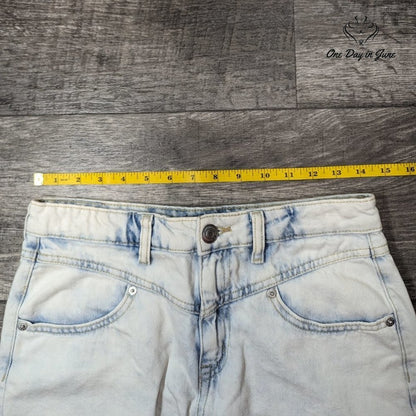 Aero High Rise Denim Skirt Size 4