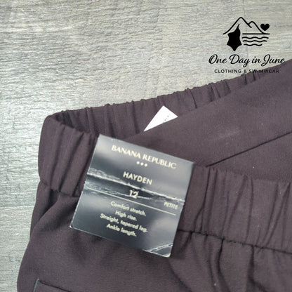 Banana Republic Hayden Tapered Leg Ankle Length Pants Size 12