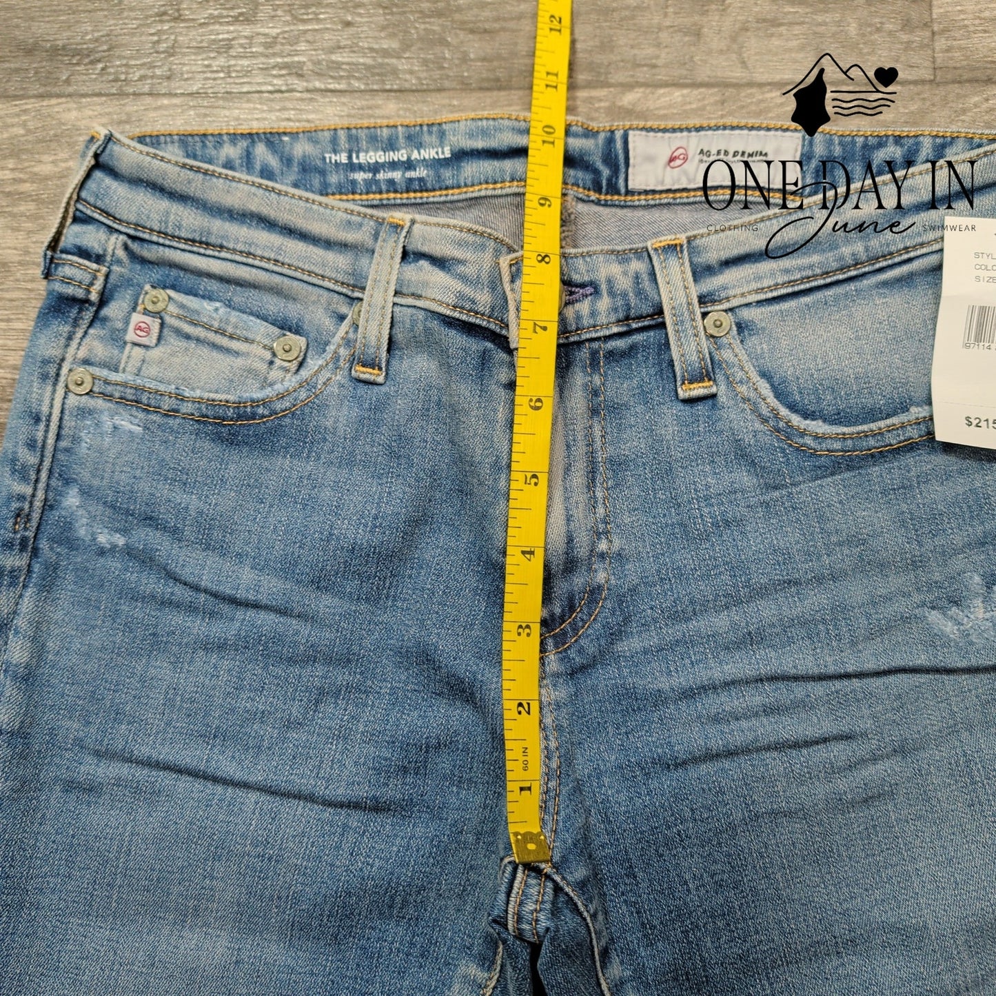 AG Adriano Goldschmied The Legging Ankle Jeans Skinny NWT $215 Size 4 (27)