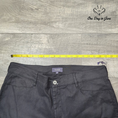 Not Your Daughter's Jeans Linen Straight Leg Pants Size 12