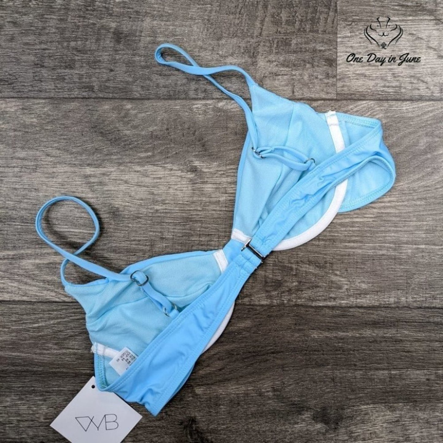 Vicious Young Babes Ocean Eyes Under Wire Bikini Top Size L