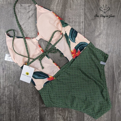 Body Glove Sweet Escape Aure One Piece Swimsuit Size M