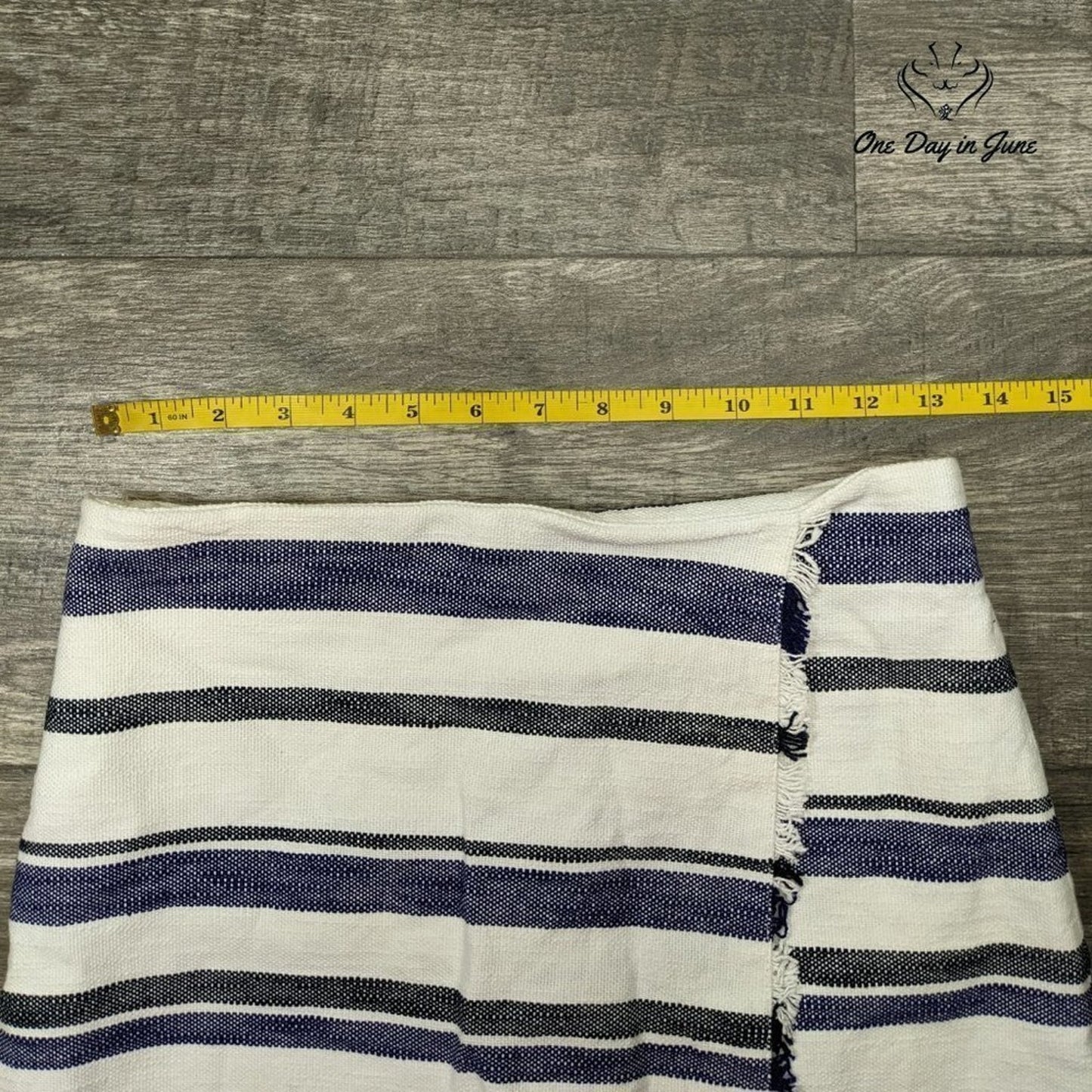 Loft Striped Mini Skirt Size 2