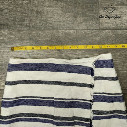 Loft Striped Mini Skirt Size 2