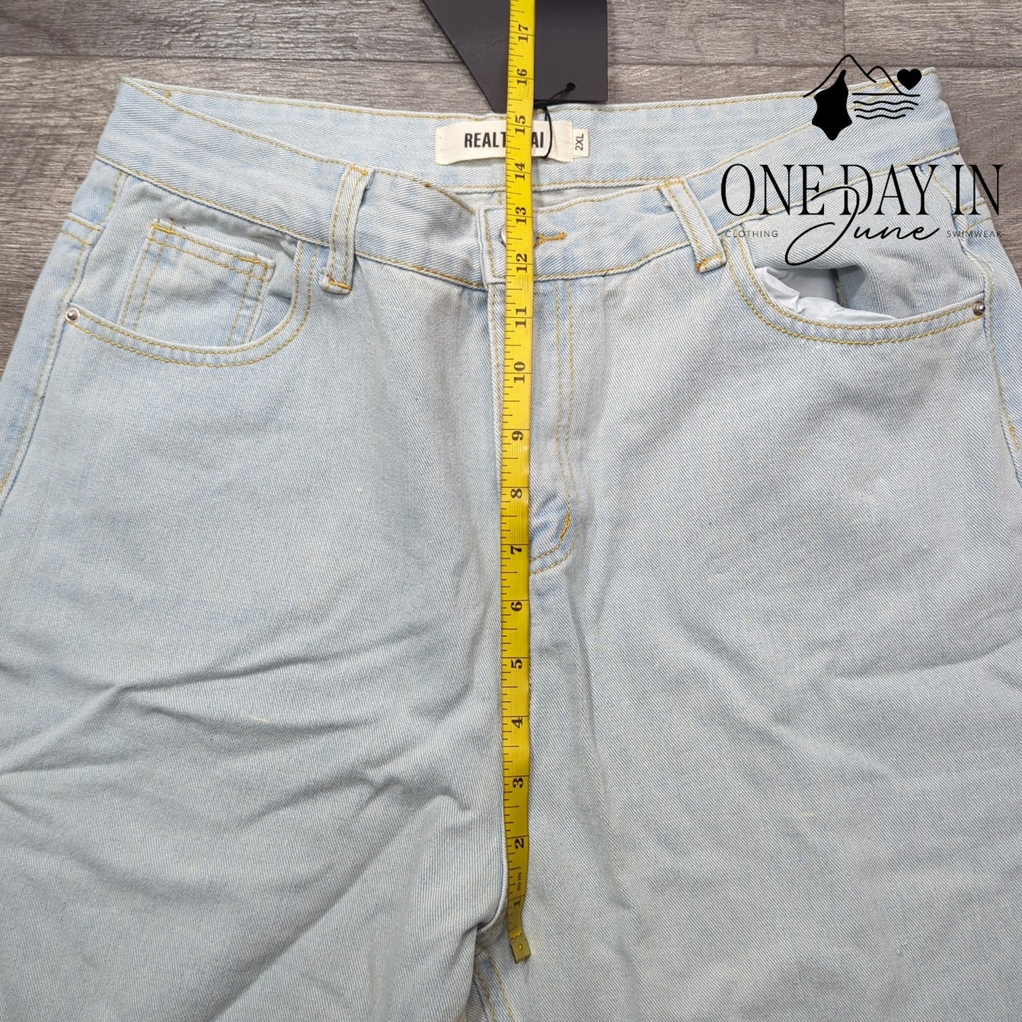 Realtakai Baggy Straight Leg Jeans Size 2XL