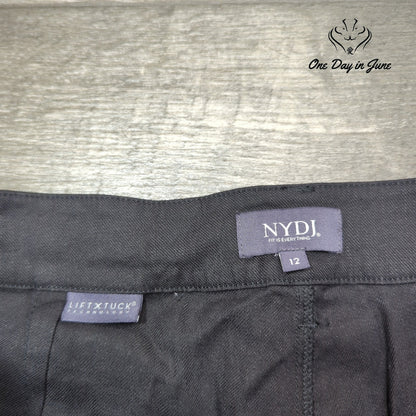 Not Your Daughter's Jeans Linen Straight Leg Pants Size 12
