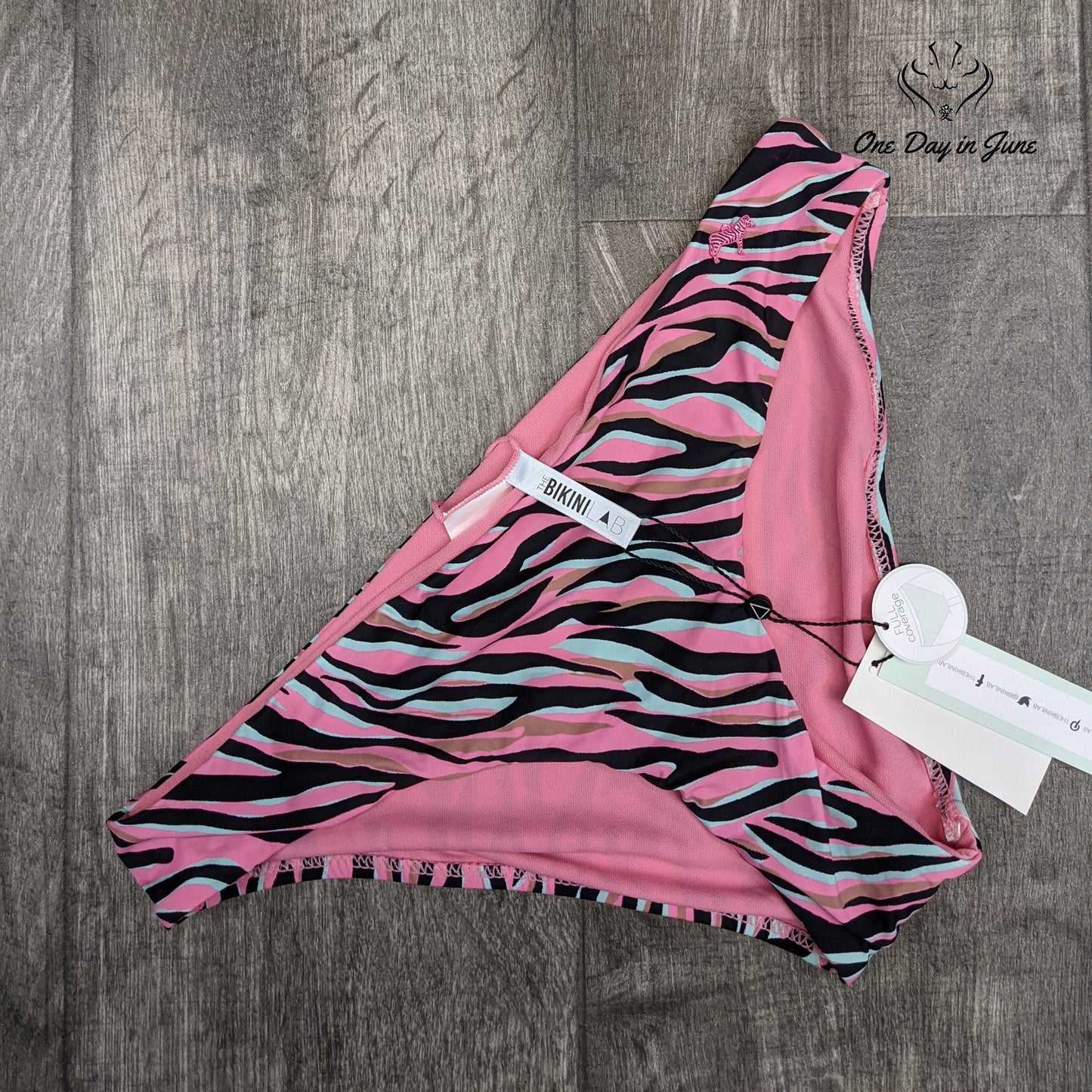 Bikini Lab Hipster Bikini Bottom Swimsuit Size L