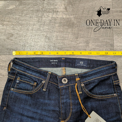 AG Adriano Goldschmied The Prima Cigarette Leg Jeans Size 00 (24)