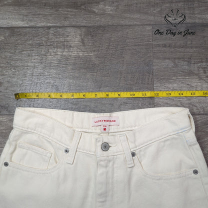 Lucky Brand 90s Loose High Rise Crop Jeans Size 2