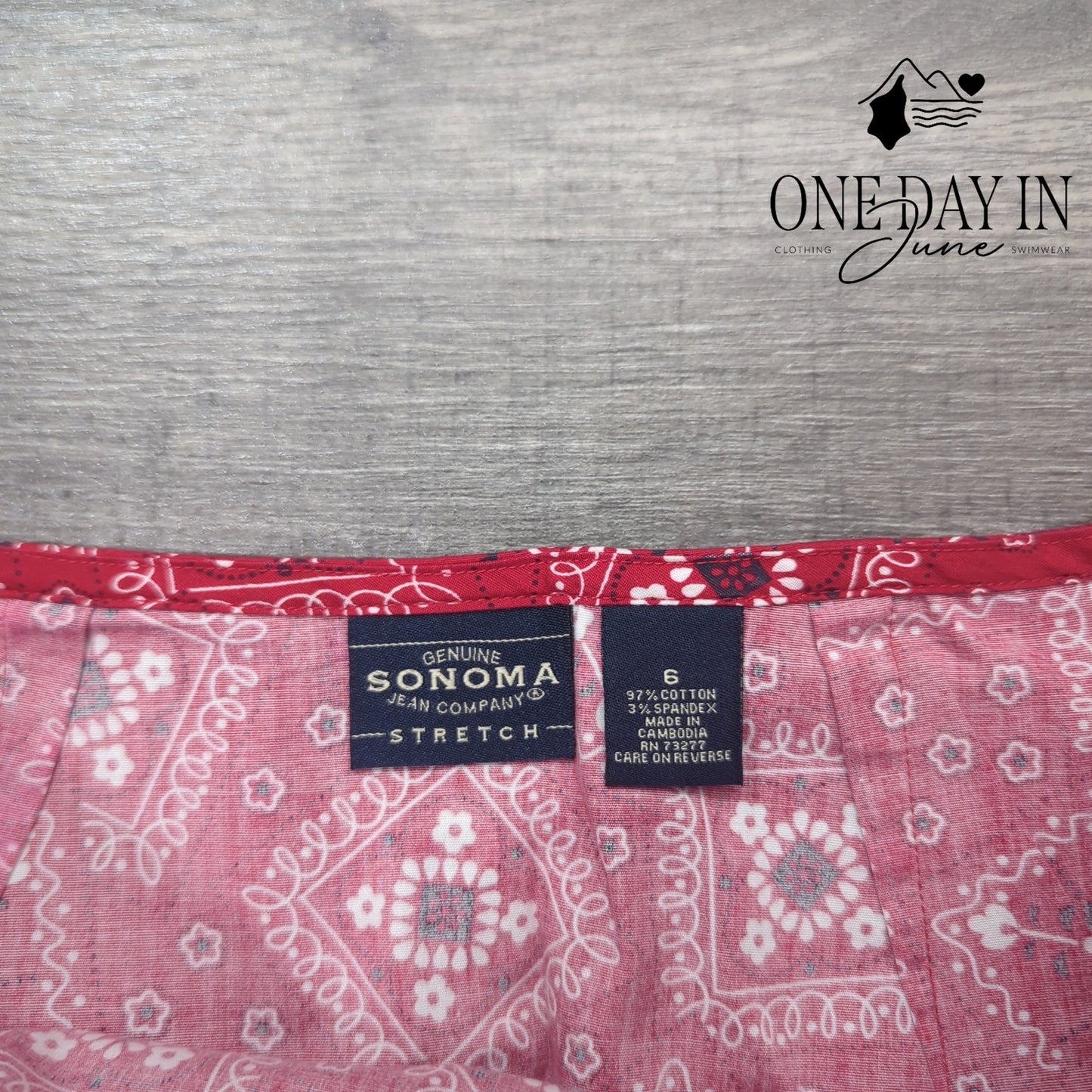 Sonoma Mini Skirt Size 6