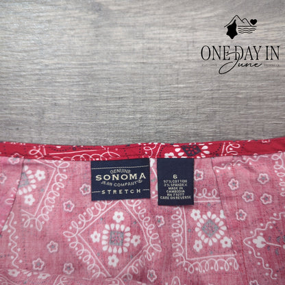 Sonoma Mini Skirt Size 6