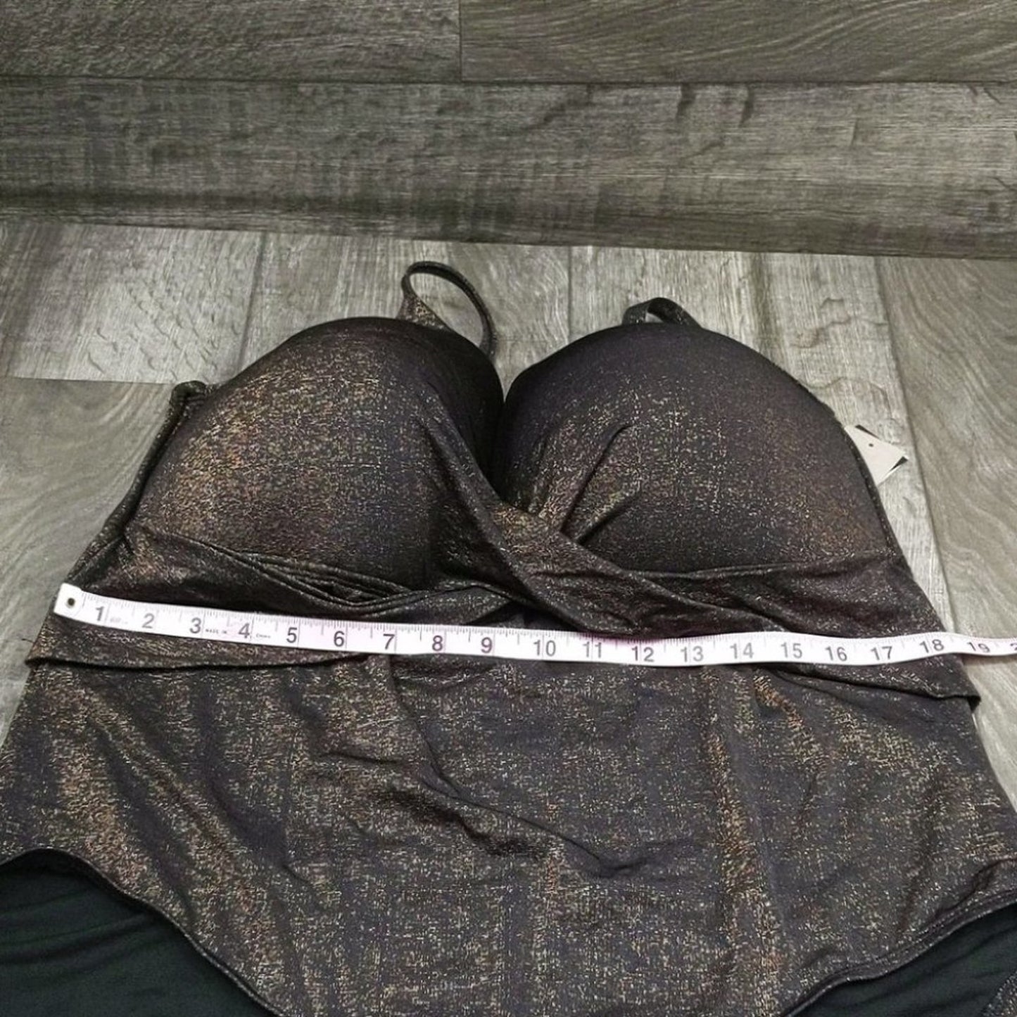 Kenneth Cole Push Up Mio One Piece Swimsuit