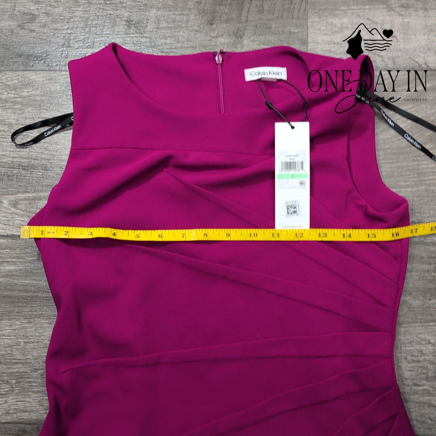 Calvin Klein Sleeveless Knee Length Dress Size 8