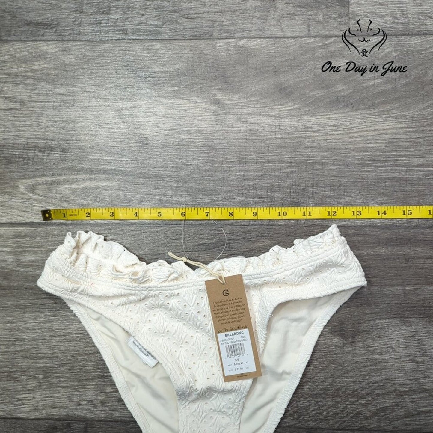 Billabong By The Seashore Bikini Bottom Size S