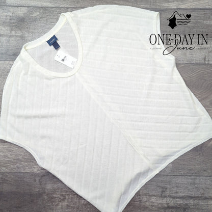 Day Trip Sleeveless Knit Sweater Size L