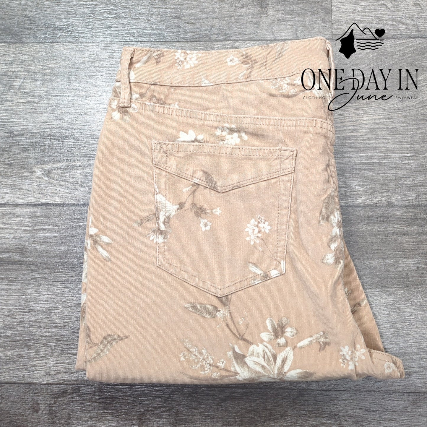 Seven7 High Rise Skinny Corduroy Pants Size 18