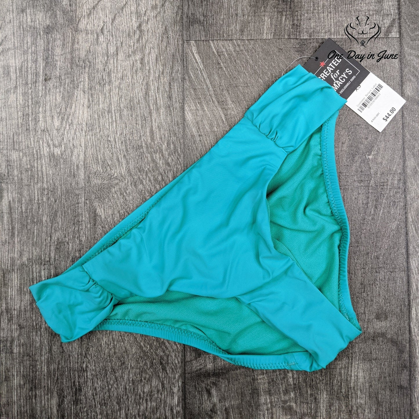 Bar III Jade Sunset Bikini Bottom Size XS