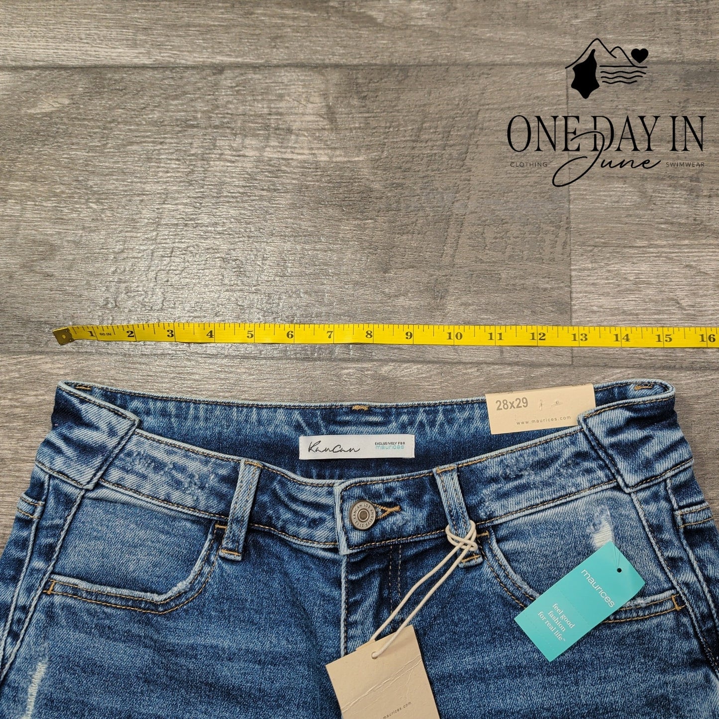KanCan Straight Leg Jeans Size 28X29