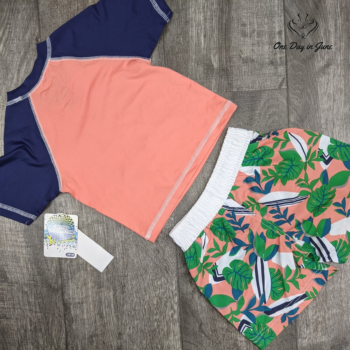 iXtreme Rashguard Swim Trunks Swimsuit Size 18 Mths