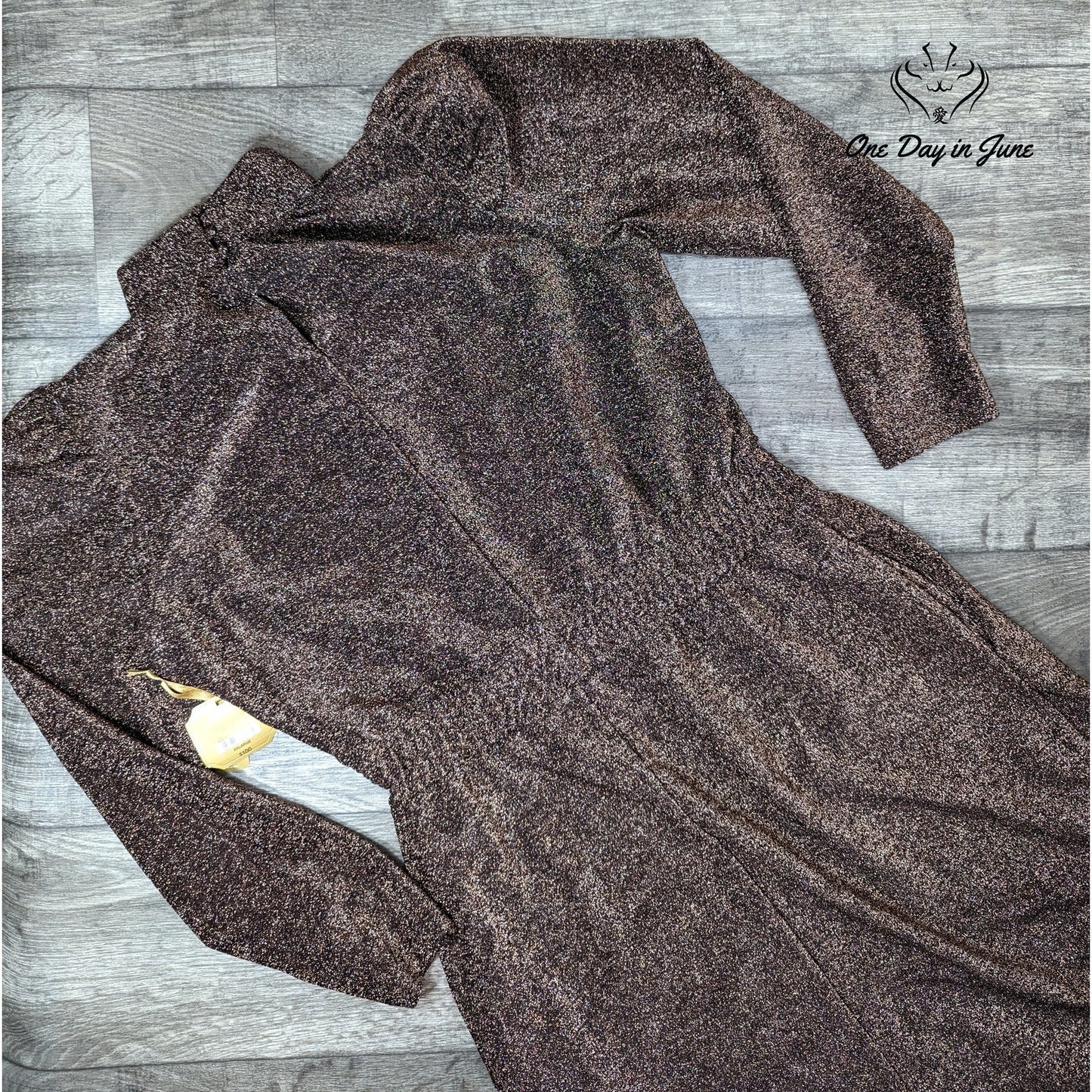 Ryegrass High Neck Long Sleeve Dress Size XXL